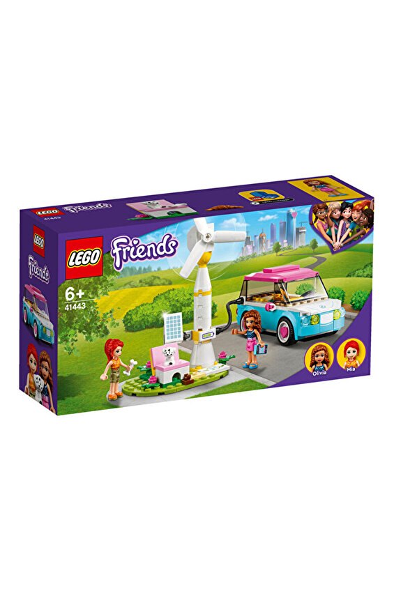 Lego Friends Olivia'nın Elektrikli Arabası 41443 Yapım Seti Lego Friends Olivia'nın Elektrikli Arabası 41443 Yapım Seti