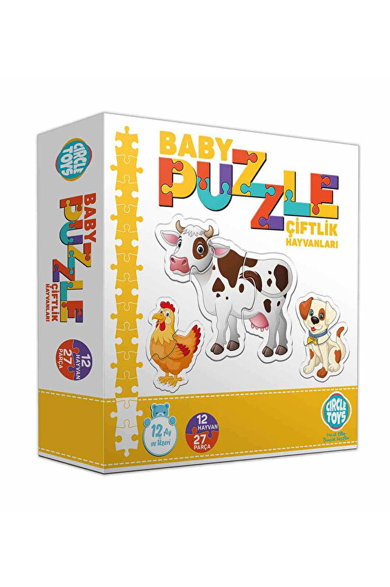 Oyuncak Baby Puzzle Çiftlik Hayvanları CRCL020 Oyuncak Baby Puzzle Çiftlik Hayvanları CRCL020