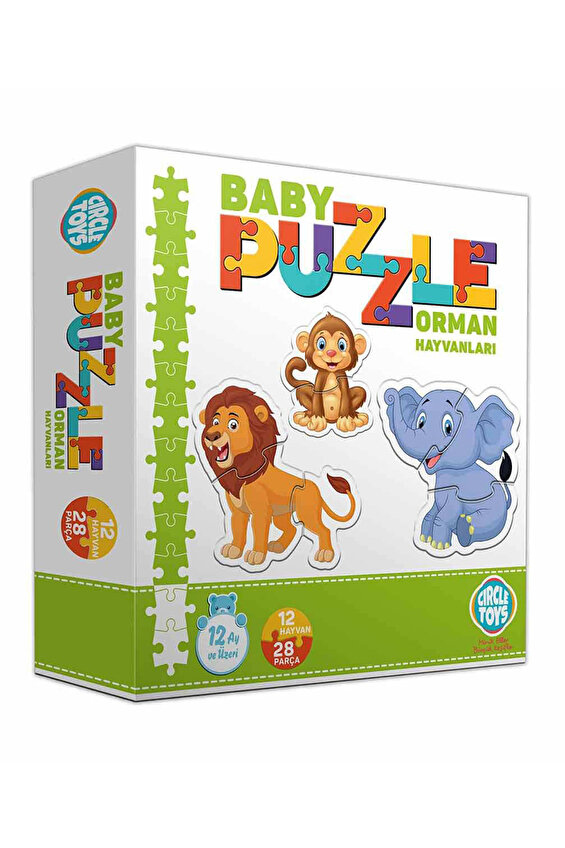 Oyuncak Baby Puzzle Orman Hayvanları CRCL021 Oyuncak Baby Puzzle Orman Hayvanları CRCL021