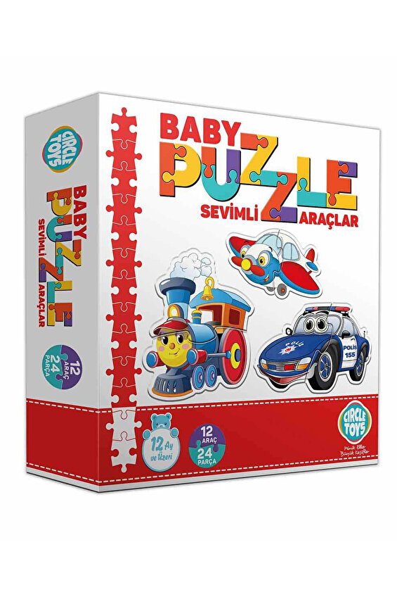 Oyuncak Baby Puzzle Sevimli Araçlar Oyuncak Baby Puzzle Sevimli Araçlar