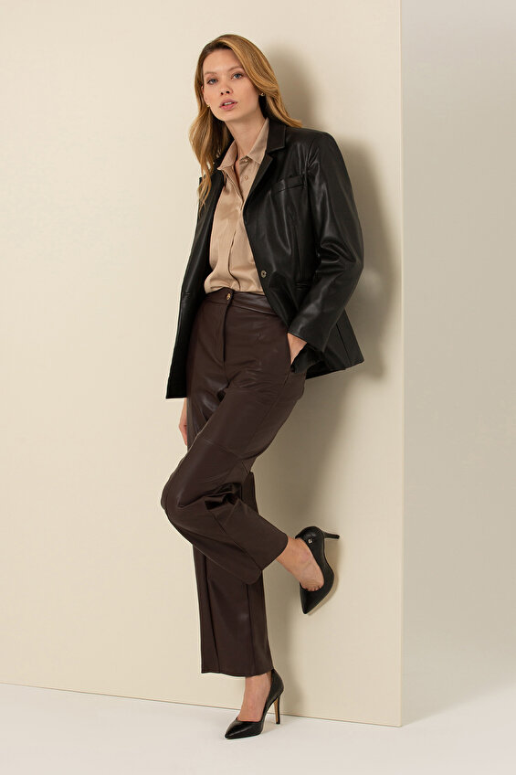 Pierre Cardin Kadın Pantolon 1467209 VR029 Kahverengi Pierre Cardin Kadın Pantolon 1467209 VR029 Kahverengi