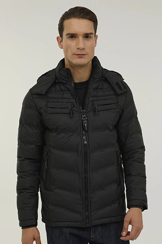 Lumberjack Erkek Mont AS00928164 EVEREST COAT SIYAH Lumberjack Erkek Mont AS00928164 EVEREST COAT SIYAH