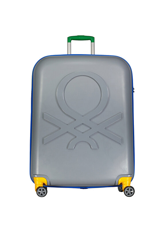 United Colors Of Benetton 70 Cm Sert Valiz 14BNT400-01-GR United Colors Of Benetton 70 Cm Sert Valiz 14BNT400-01-GR