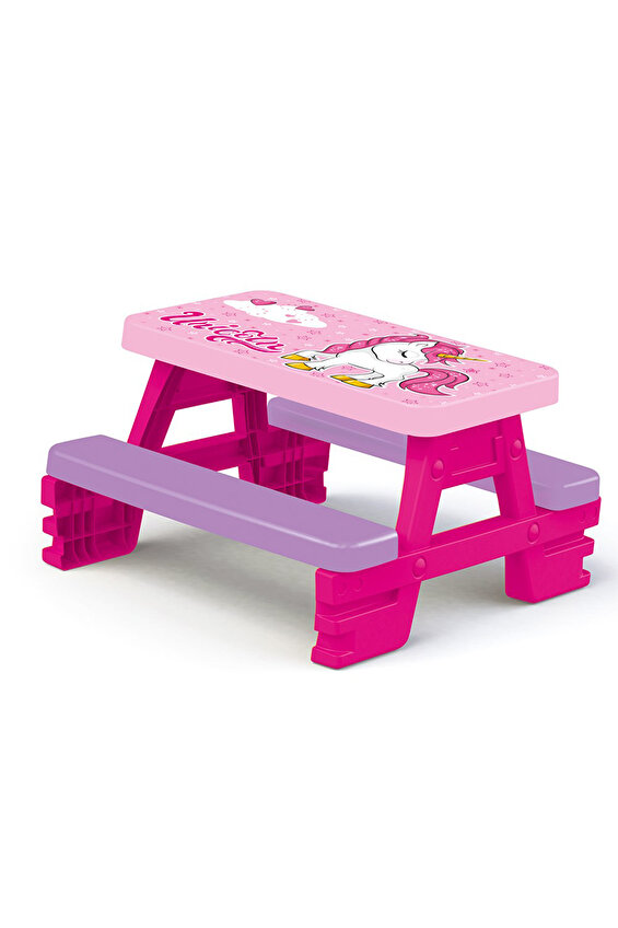Oyuncak Unicorn Piknik Masası 2518 Oyuncak Unicorn Piknik Masası 2518