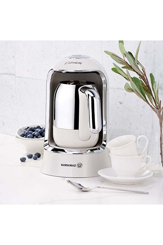 Korkmaz Kahvekolik Otomatik Kahve Makinesi Vanilya A860-12 Korkmaz Kahvekolik Otomatik Kahve Makinesi Vanilya A860-12