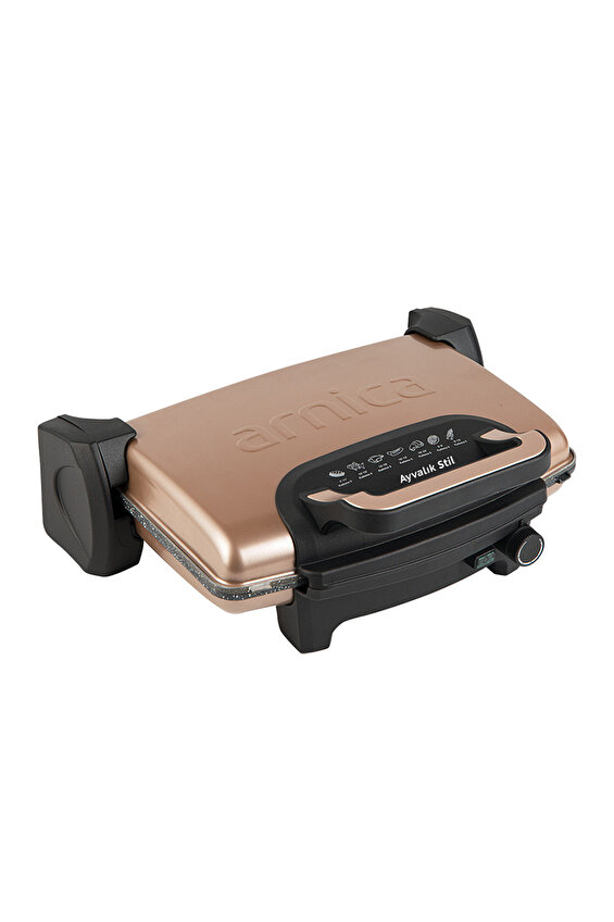 Arnica Ayvalık Stil GH26261 1750 W Tost Makinesi Rose Arnica Ayvalık Stil GH26261 1750 W Tost Makinesi Rose