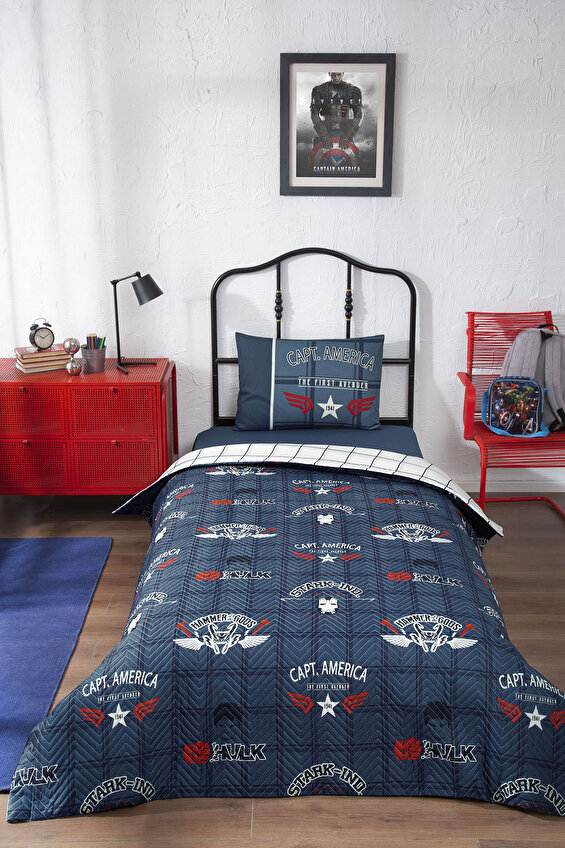 Özdilek Avengers Tek Kişilik Disney Lisanslı Lastikli Fitted Çarşaf Kapitone Çocuk Nevresim Takımı Özdilek Avengers Tek Kişilik Disney Lisanslı Lastikli Fitted Çarşaf Kapitone Çocuk Nevresim Takımı