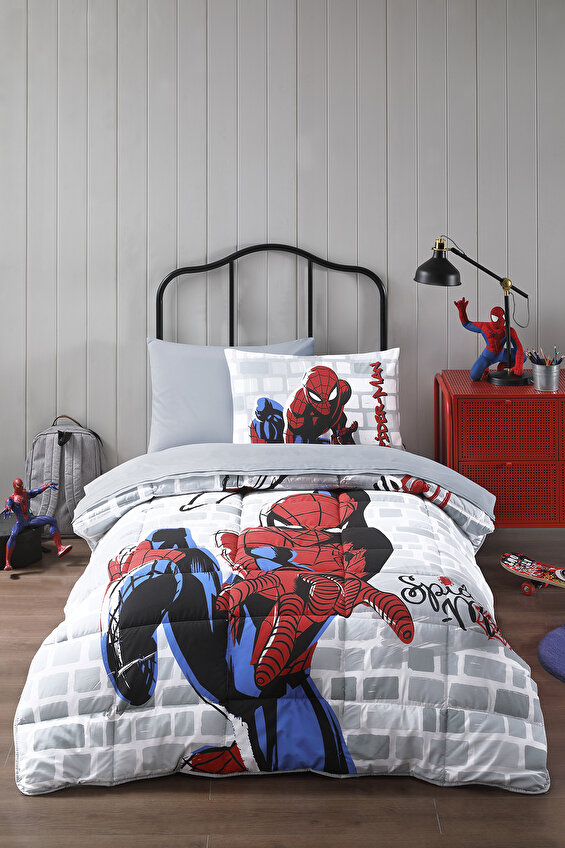 Özdilek Spiderman Super Hero Tek Kişilik Disney Lisanslı Lastikli Fitted Çarşaf Çocuk Uyku Seti Özdilek Spiderman Super Hero Tek Kişilik Disney Lisanslı Lastikli Fitted Çarşaf Çocuk Uyku Seti