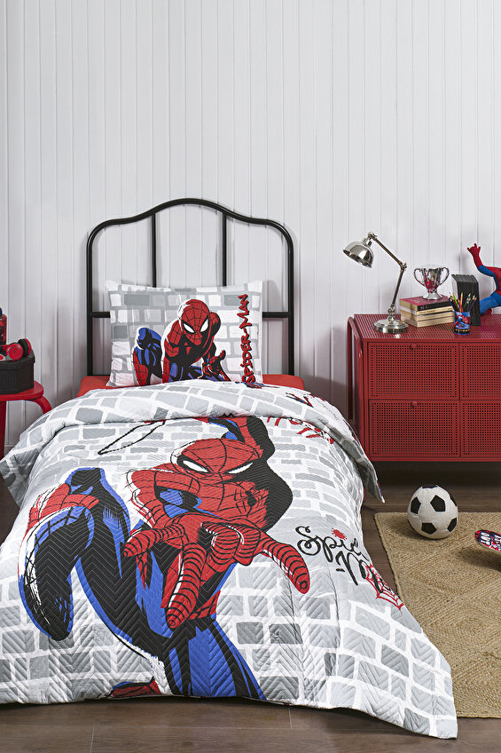Özdilek Spiderman Super Hero Tek Kişilik Disney Lisanslı Lastikli Fitted Çarşaf Kapitone Çocuk Nevresim Takımı Özdilek Spiderman Super Hero Tek Kişilik Disney Lisanslı Lastikli Fitted Çarşaf Kapitone Çocuk Nevresim Takımı