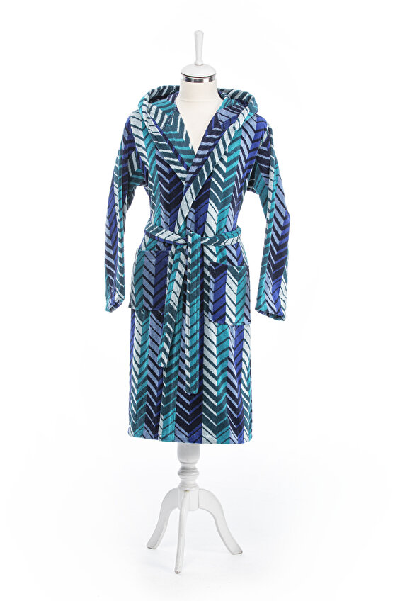 Özdilek Hawai Eclectic Kadife Kapüşonlu Bornoz S/M Beden Özdilek Hawai Eclectic Kadife Kapüşonlu Bornoz S/M Beden