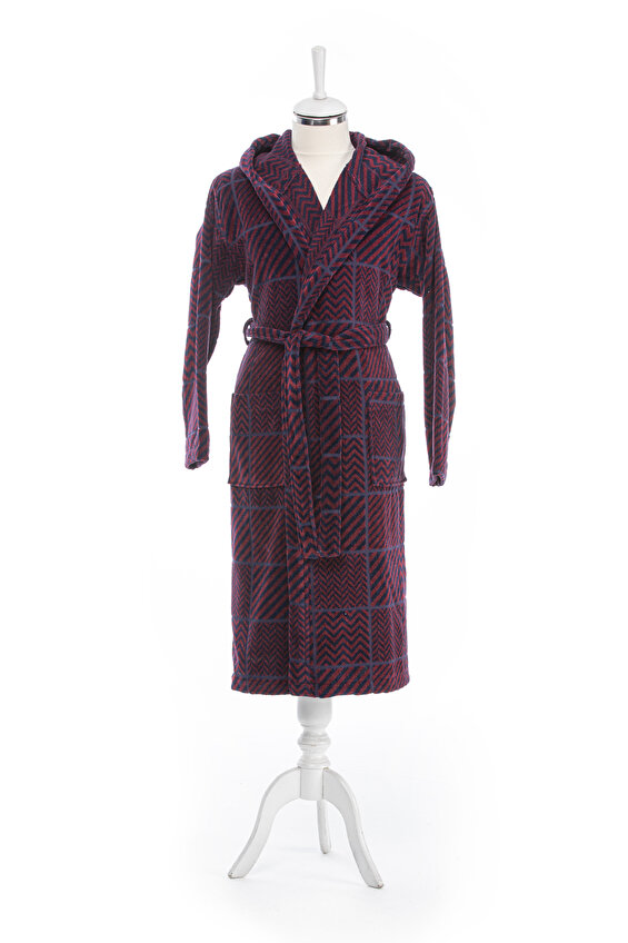 Özdilek Hawai Maro Kadife Kapüşonlu Bornoz XL Beden Özdilek Hawai Maro Kadife Kapüşonlu Bornoz XL Beden