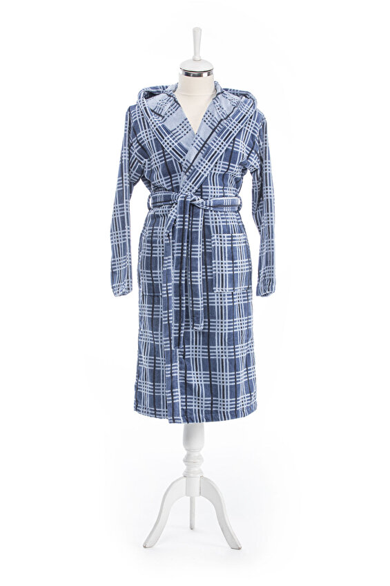 Özdilek Hawai Ocre Kadife Kapüşonlu Bornoz XXL Beden Özdilek Hawai Ocre Kadife Kapüşonlu Bornoz XXL Beden