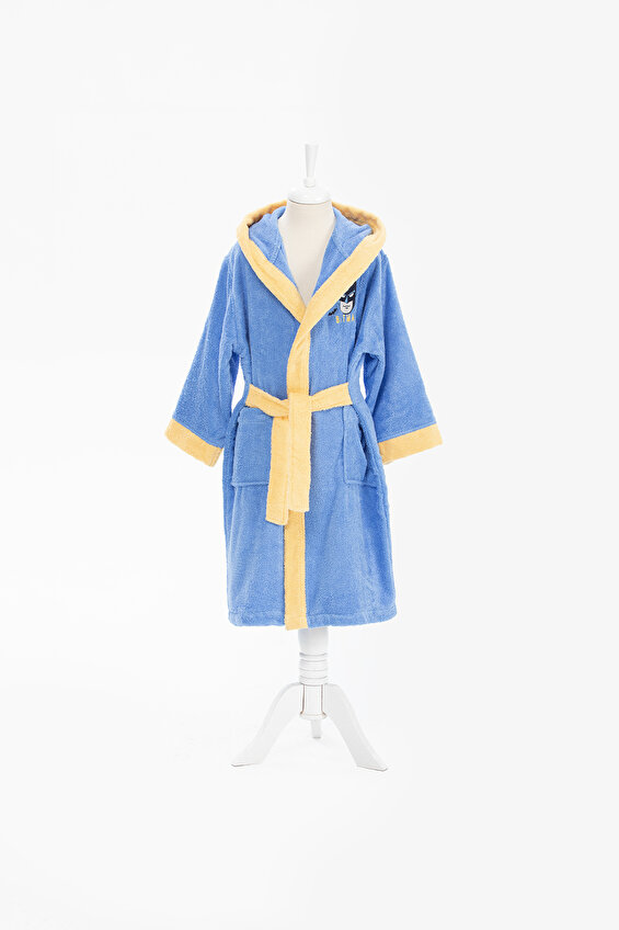 Özdilek Batman Gotham City Lisanslı Kapüşonlu Çocuk Bornozu 5/6 Yaş