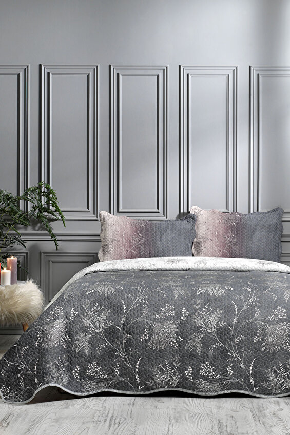 Özdilek Ditsy Çift Kişilik Yatak Örtüsü 230x250 Özdilek Ditsy Çift Kişilik Yatak Örtüsü 230x250