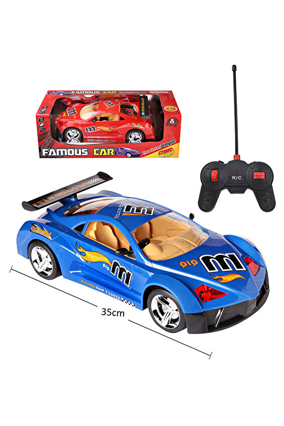 Oyuncak Uzaktan Kumandalı Famous Araba 1/12 Ölçekli