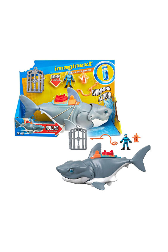 Oyuncak Imaginext Çılgın Köpekbalığı Oyun Seti GKG77 Oyuncak Imaginext Çılgın Köpekbalığı Oyun Seti GKG77